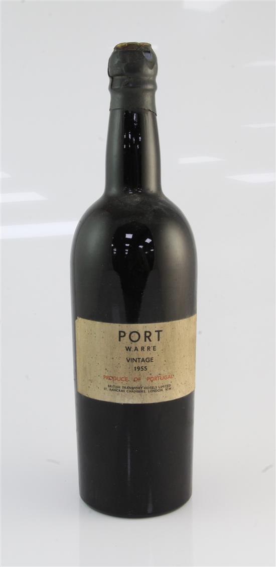 One bottle of Warre 1955,